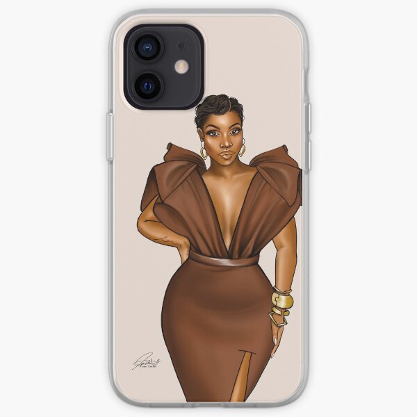 Brown sugar Beauty iPhone Soft Case