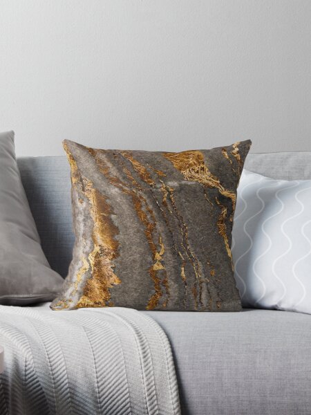 Item preview, Gold and grey marble designed and sold by amz21.