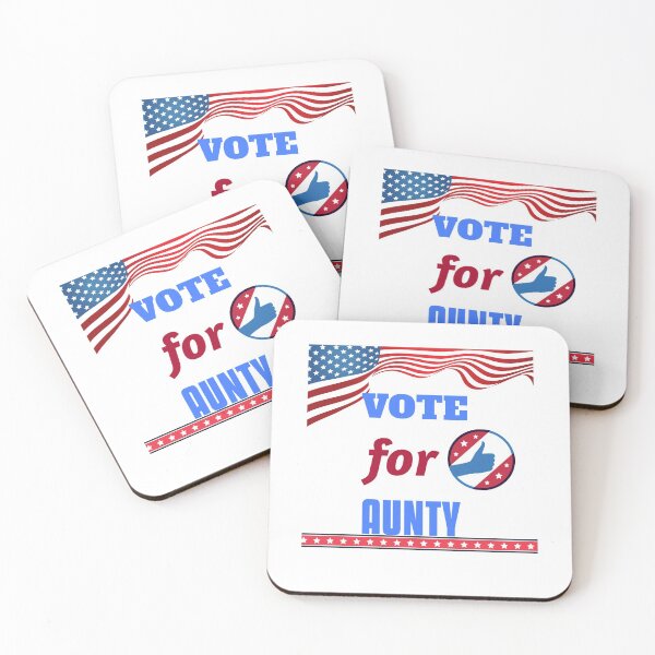 Item preview, Vote For Aunty Design designed and sold by BoBiBi Designs.