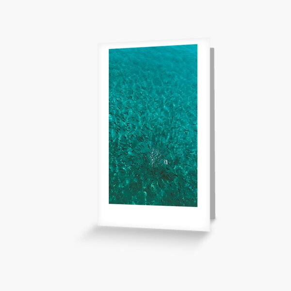 Blue lagoon Greeting Card