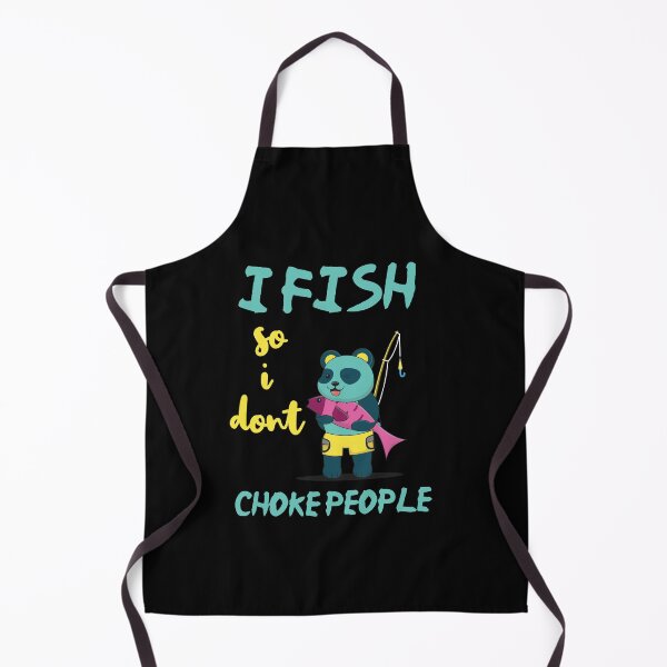 Item preview, I Fish So I Don't Choke People Funny Sayings Fishing Gift designed and sold by LANANIL.