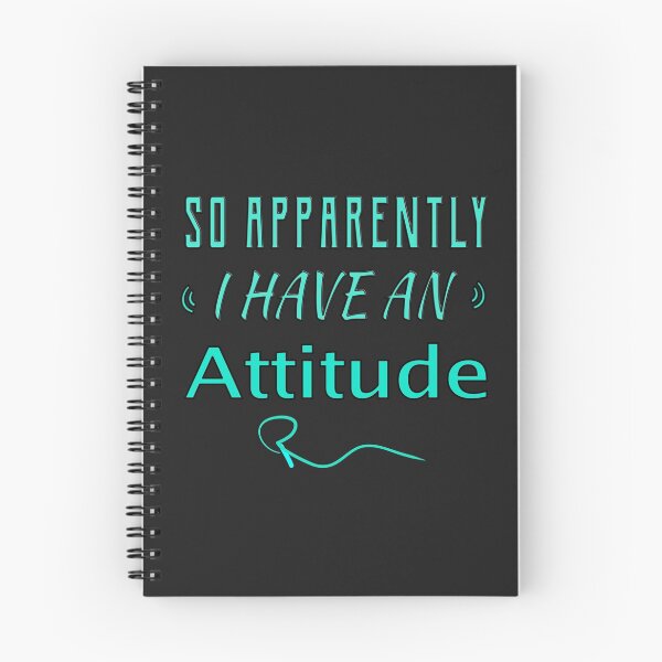 Item preview, SO APPARENTLY I HAVE AN ATTITUDE FUNNY SARCASTIC designed and sold by Ralek.