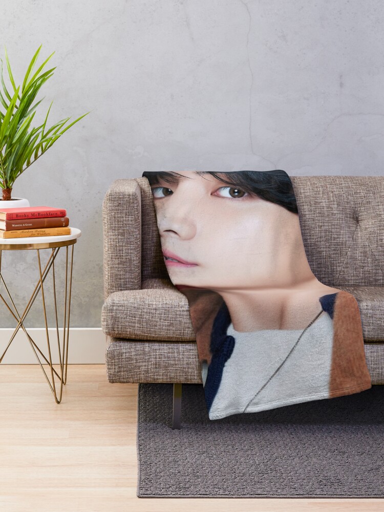 Alternate view of BTS BE V 2 Throw Blanket