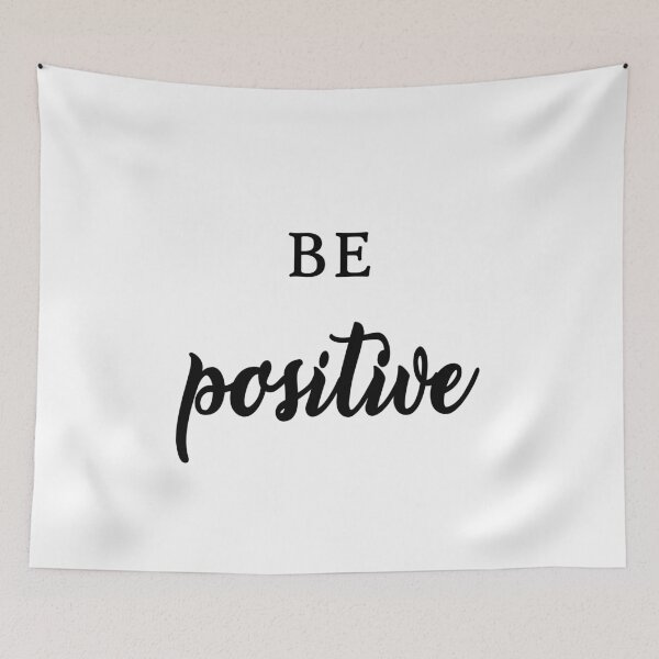 Item preview, Be Positive Quote Art Design Inspirational Motiva designed and sold by vividpixelusa.