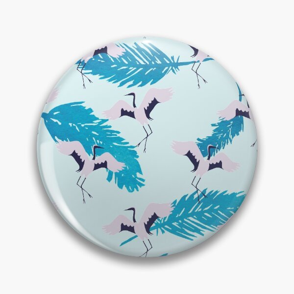 Item preview, Playful birds and falling feathers designed and sold by ChatterFox.