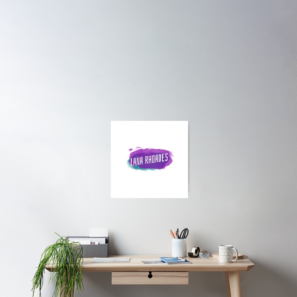 Lana Rhoades Design Poster by MinimApparel | Redbubble