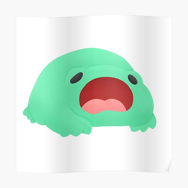 Sad frog  Poster