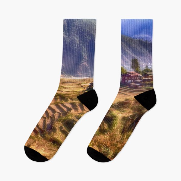 Item preview, Rice Fields in Bhutan designed and sold by Kathy Weaver.