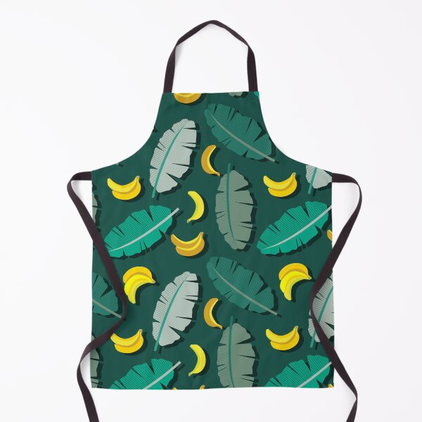 Item preview, Tropical Banana & Leaves Pattern designed and sold by lanolga.