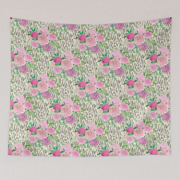 Item preview, Handdrewn roses and flowers designed and sold by ChatterFox.