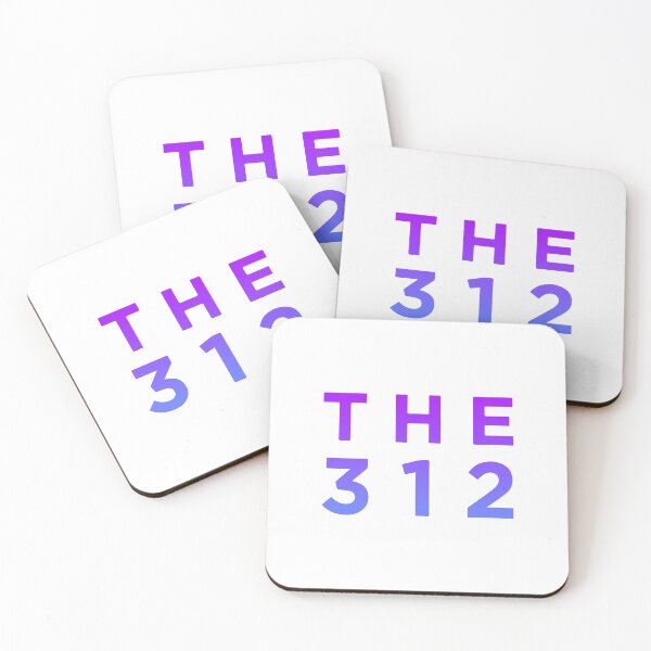 Item preview, The 312, Downtown Chicago designed and sold by designdroplet.