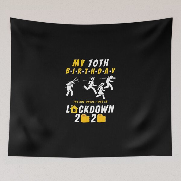 Item preview, 70th Birthday 2020 The One Where I Was In Lockdown, Birthday in lockdown, Custom lockdown Shirt - 2020 Grandma Grandpa Great Gift The one where... designed and sold by amchtakkosa1.