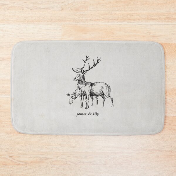 Item preview, James & Lily's Stag and Doe designed and sold by beunstoppable.