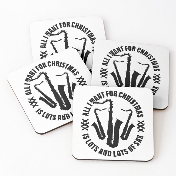 Item preview, Lots of Sax | All I Want For Christmas designed and sold by GravitiTees.
