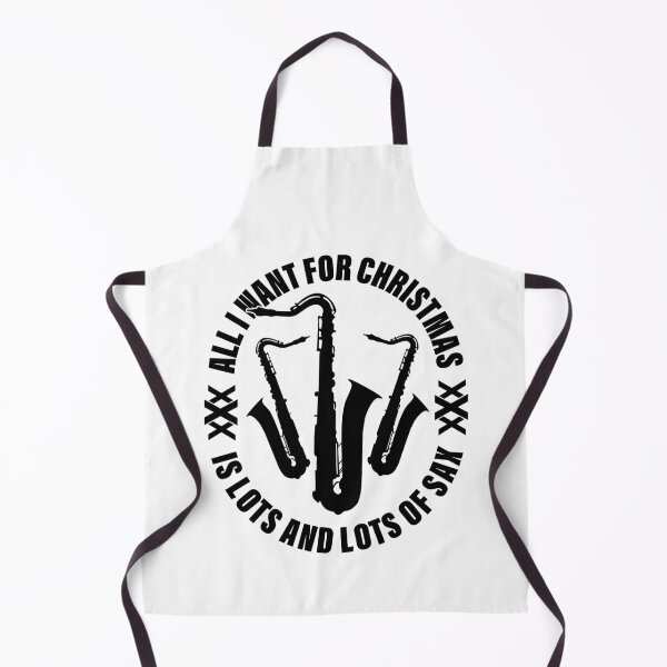 Item preview, Lots of Sax | All I Want For Christmas designed and sold by GravitiTees.