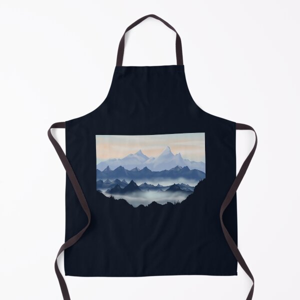 Item preview, cute mountain misty landscape blue watercolor flat design. Iphone or Samsung phone Case & Cover designed and sold by RoManSmArt.