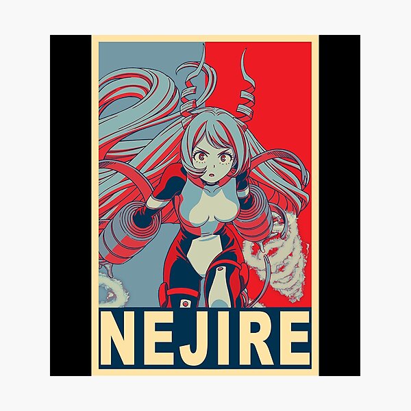 Nejire Hado Poster Photographic Print By Lahcenbamouh Redbubble 9065