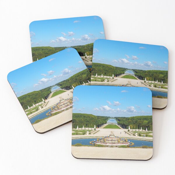 Item preview, Latona Fountain and Grande Perspective at early morning in Versailles Gardens designed and sold by Ulysse Pixel.