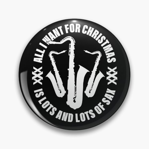 Item preview, Lots of Sax | All I Want For Christmas Saxophone Music designed and sold by GravitiTees.