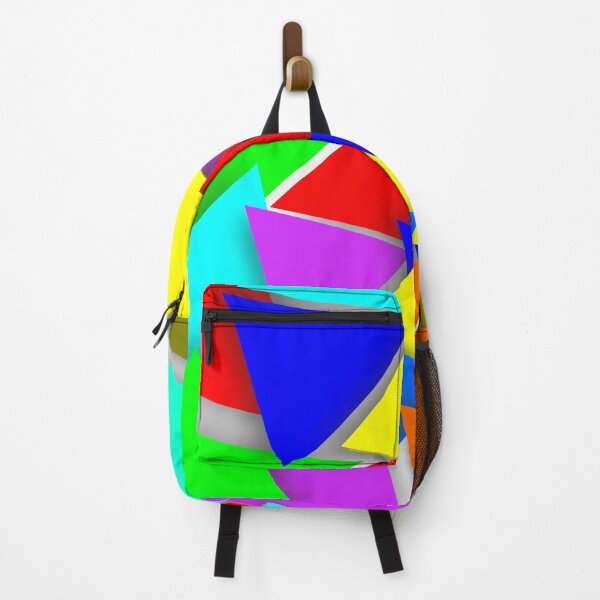 Item preview, Pattern of coloured shapes of triangles designed and sold by flashcompact.