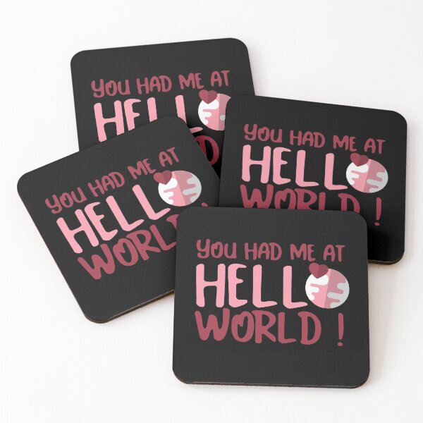 Item preview, "You had me at hello world" designed and sold by Salma Satya & Co.