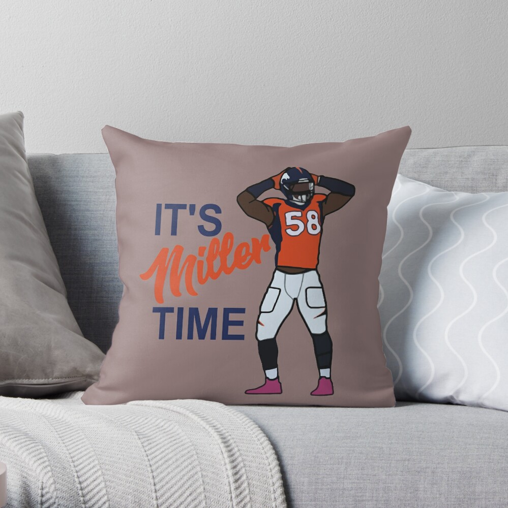 Von Miller _Its Miller Time_ Denver Broncos Kids T-Shirt for Sale by  LittleNestedOwl