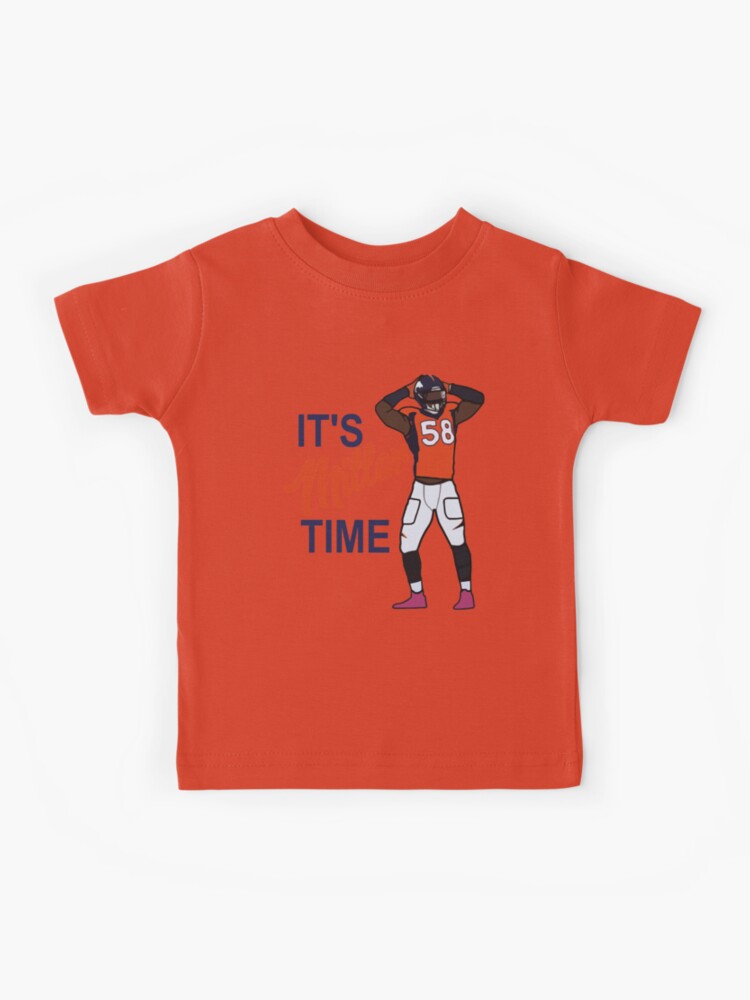 Von Miller _Its Miller Time_ Denver Broncos Kids T-Shirt for Sale by  LittleNestedOwl