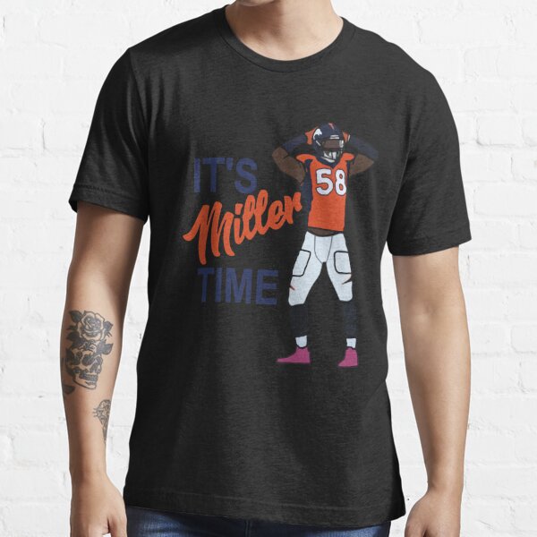 Von Miller _Its Miller Time_ Denver Broncos Kids T-Shirt for Sale by  LittleNestedOwl