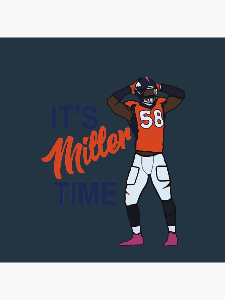 Frame De Art - Go Broncos! Jersey frame for Von Miller