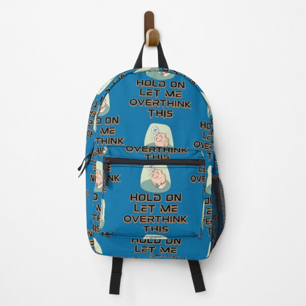 Item preview, Cute Cat - Hold on Let me overthink this designed and sold by JediJR.