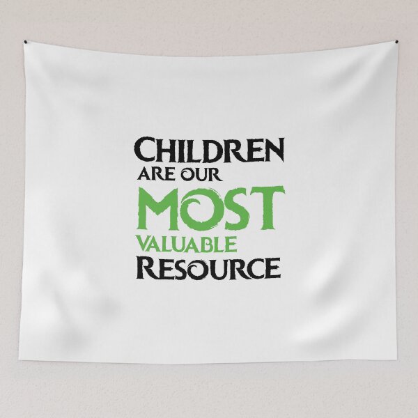 Item preview, Kids Slogan - “Children are our most valuable resource.”  designed and sold by vinodsatin.