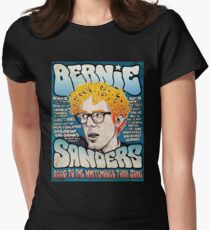 Bernie Sanders Road To The Whitehouse Tour 2016 Women's Fitted T-Shirt