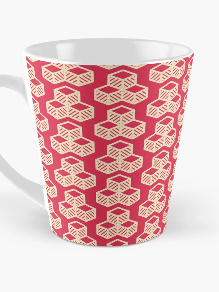 Thumbnail 3 of 4, Coffee Mug, Box patterns designed and sold by Patternsonly.