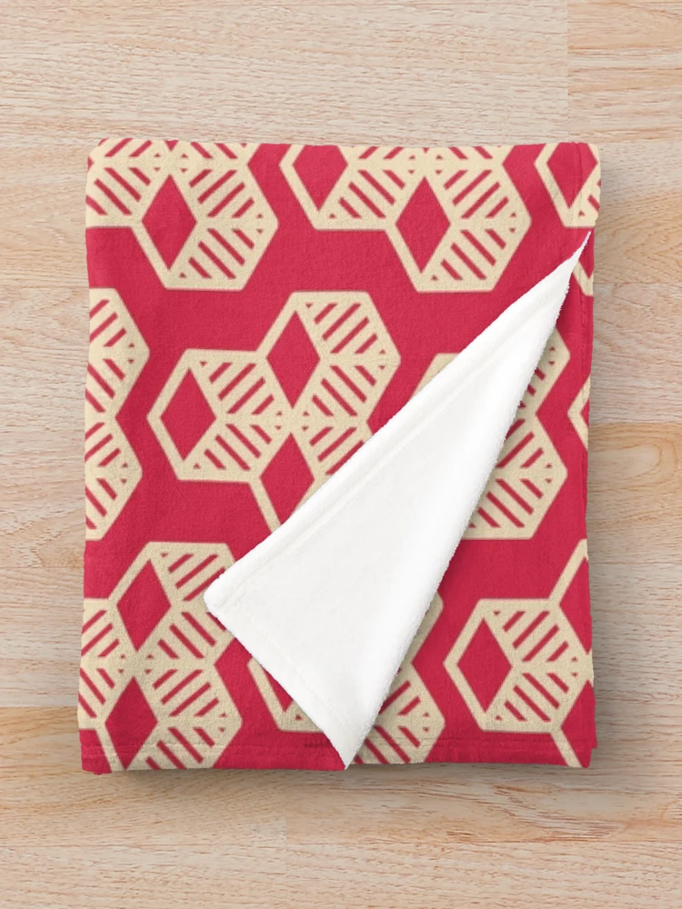 Thumbnail 3 of 6, Throw Blanket, Box patterns designed and sold by Patternsonly.