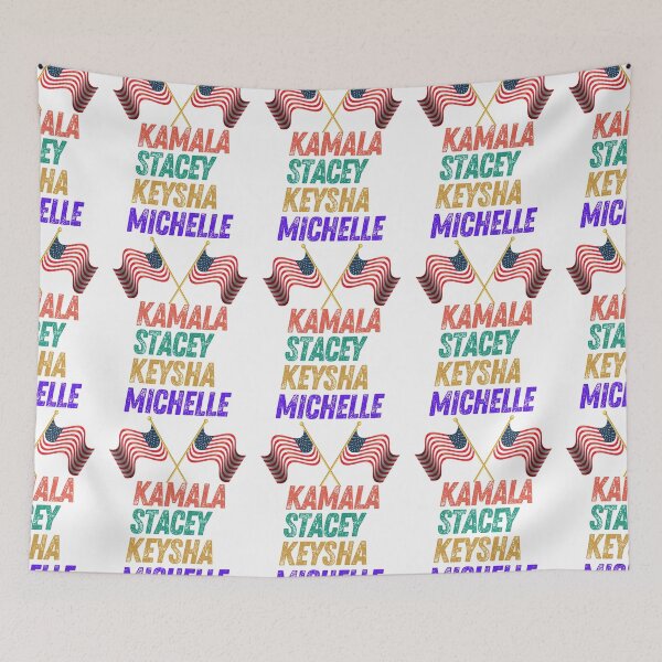 Item preview, Kamala Stacey Keysha Michelle Black Women Power designed and sold by BoBiBi Designs.