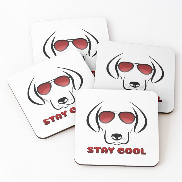 Item preview, stay cool for cool people and dog lovers designed and sold by ojaj.