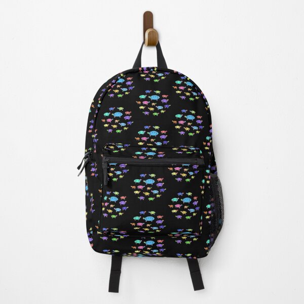 Item preview, Colorful Turtle Pattern, Cute Illustrated Turtles (black) designed and sold by Davey's Designs.