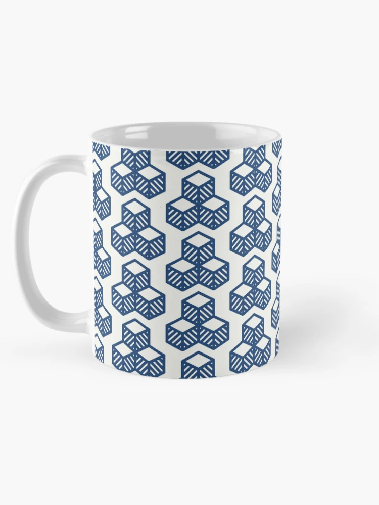 Thumbnail 5 of 6, Coffee Mug, Box patterns designed and sold by Patternsonly.