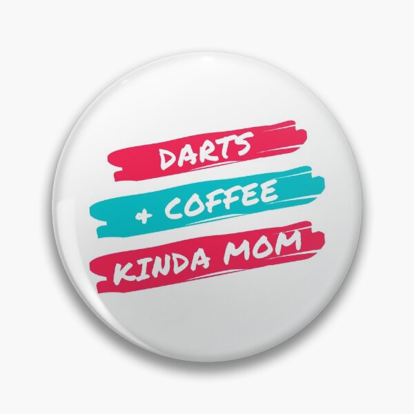 Item preview, Darts and coffee kinda mom designed and sold by TheGreenGoat.