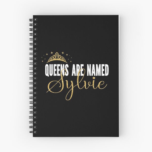 Item preview, Queens Are Named Sylvie Personalized First Name Girl product designed and sold by Grabitees.