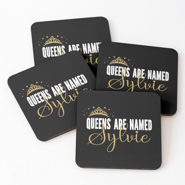 Item preview, Queens Are Named Sylvie Personalized First Name Girl product designed and sold by Grabitees.