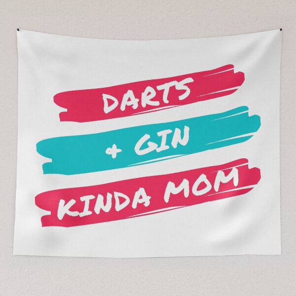 Item preview, Darts and gin kinda mom designed and sold by TheGreenGoat.
