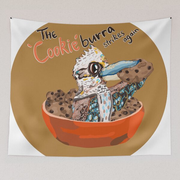 Item preview, Cookieburra (The Cookie-Thief Kookaburra) designed and sold by LadyRyatt.