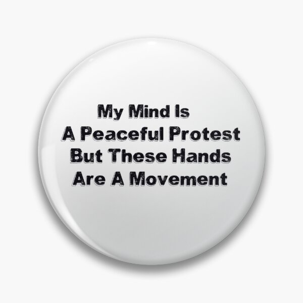 Item preview, Peaceful Protest designed and sold by Knottygirl.