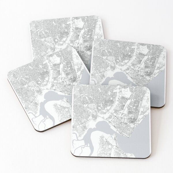 Item preview, MAPUTO, MOZAMBIQUE CITY MAP designed and sold by MeArtHenry.