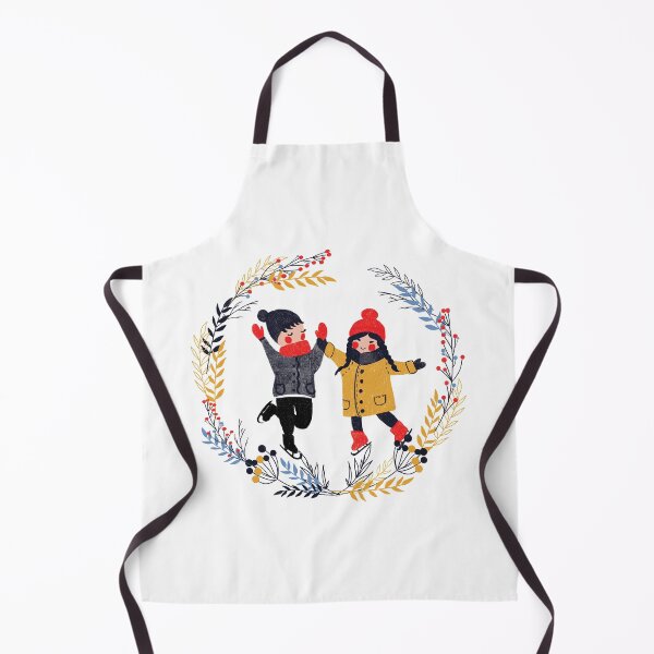 Item preview, Winter Ice Scating Kids designed and sold by Marinadraws.