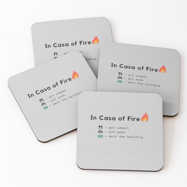 Item preview, In Case Of Fire  designed and sold by Hilldesigner.