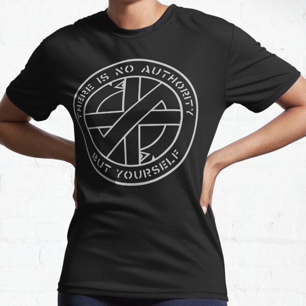Crass - There Is No  Authority But Yourself Active T-Shirt