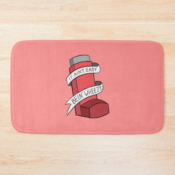 Item preview, It ain't easy bein' wheezy (Red) Asthma designed and sold by BaconPancakes21.