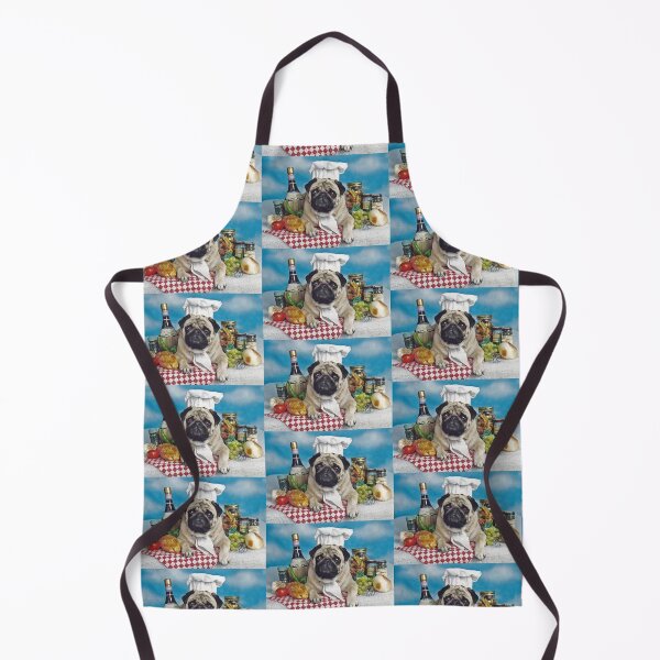 Item preview, Pug Dog Cook Chef designed and sold by candiscamera.